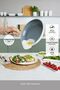 X Refika Swiss Crystal 0 Oil-Free Non-Stick Pan 30 cm Creamy - 3