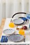 Bettoni Porcelain 18 Pieces Breakfast/Serving Set for 6 Persons - 3