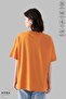Unisex Crew Neck Letter B Printed Cotton Oversize Short Sleeve T-Shirt - 6
