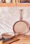 طقم مقلاة ومقلاة من Biogranit Rosegold