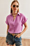 Women's Purple Bat Basic Muslin Shirt Gml- 19001215