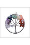 Tree of Life Patterned Natural Stone Necklace - Non-Tarnish (No Chain) - 2
