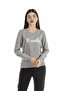 Kadın Gri Sweatshirt - 2