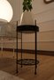 Stylish Design - Black Stainless Metal Flower Pot, Flower Pot & Vase - 6