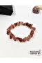 Rose Quartz Broken Natural Stone Unisex Bracelet - 7