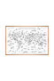 Animal Map Painting, Magic Paper That Does Not Hurt the Surface, Fun Kids and Playroom Sticker - 3