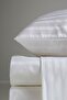 Lux Series Striped Cotton Satin Double Duvet Cover Set 83tel With Dowry Box - 2