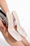 High Sole Transparent Women's Slippers