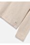 Girl's Knitted Turtleneck Sweater Cream 345 - 2