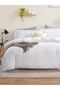57 Tel Ranforce Duvet Cover Set King Size Cotton Colorful (220X240 Duvet Cover 2Pcs 50*70 Pillowcases)