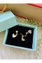 Clip-on children's earrings with mini hearts - no piercing earrings - 3