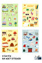 Bullet Journal - Agenda - Planner - Notebook Seasons Sticker Set - 5