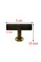 Button Handle Antique Yellow Metal Furniture Kitchen Cabinet Drawer Cupboard Handles Door Handle Handle - 4