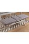 Sembol Bench Beyaz Soho Gri