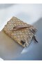 Women's Handmade Paper Bag Clutch Portfolio Bag - 5