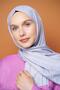 Jacquard Silky Series - Zigzag Patterned Shawl