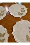 Spotted Butterfly Gold Cocktail Napkin 6 Pieces - 4