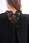 Plus Size Animated and Guipure Lace Women's Shirt - G0056 - 5