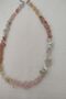 Pink Quartz and Citrine Kırıktaş - Sun Stone Necklace - 3