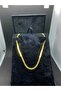 fish back steel yellow necklace