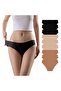 Pack of 9 Basic Non-Marking Laser Cut Flexible Women's Panties