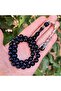 10 mm Claw Model Blue Vernier Prayer Beads - 4