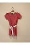 Girl's Light Pomegranate Flower Dress 9246
