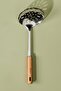 Woody Stainless Steel Colander with Acacia Wood Handle 34 cm