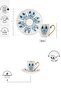 Std Iznik 2-Person Coffee Cup Set - 80 ml Classic - 2