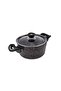 Defne Bio Granite 4 Piece Midi Cookware Set Black - 7