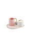 Jules Pink Coffee Cup Set for 2 People 80 ml - 3