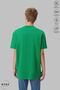 Unisex Crew Neck Motor Double Printed Cotton Oversize Short Sleeve T-Shirt - 4