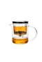 Brewy Tea - 350 ml Borosilicate Glass French Press - 8