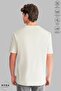 Unisex Crew Neck Stitched Rabbit Printed Cotton Oversize Short Sleeve T-Shirt - 5