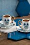 Std Iznik 2-Person Coffee Cup Set - 80 ml Classic - 3