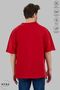 Unisex Crew Neck Heart Bubu Dudu Printed Cotton Oversize Short Sleeve T-Shirt - 5