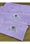 3D Flower Embroidered Boxed Dowry 1 Piece 50x90 Hand Face Towel 1 Piece 30x50 Kitchen Towel - 4