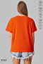 Unisex Crew Neck Tweety Printed Cotton Oversize Short Sleeve T-Shirt - 3