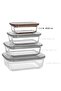 Karya Acacia Wooden Lid Glass Storage Container 400 ml - 7