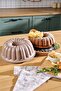 Cake Pro Lina Rosegold Casting Sliced Cake Mold 25.5 cm - 3