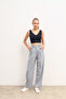 Women's Pleated High Waist Palazzo Pants - 3