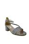 796 Model Girl's Silver Glittered Stone Detailed Evening Dress Heeled Shoes - 2