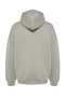 Gray Hooded Oversize/Wide Cut College Printed Cotton Fleece Inside Sweatshirt Tmnaw24Sw00063 - 9