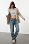 Mavi More Sustainable Soluk Efekt Vintage Normal Bel Straight Jeans TWOAW25JE00076 - 5