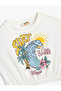 Girls' t-shirt, Ecru, 4skg10235ak - 3