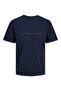 Men's T-Shirt Dark Navy 12234746 Jjestar Jj Tee Ss Noos - 3