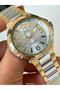 Brand Waterproof, 2 Year Warranty Yellow Color Steel Cord Men Wristwatch+Rosary Bracelet - 2