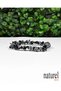 Snowy Obsidian Broken Natural Stone Unisex Bracelet - 5