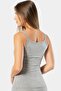 3 Pieces of Thin Strappy Women's Undershirts, 95% Cotton, 5% Elastane - 2