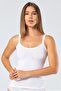3 Pieces of Thin Strappy Women's Undershirts, 95% Cotton, 5% Elastane